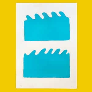 Big Blue | A1 screen print