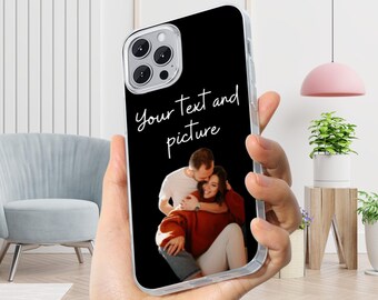 Custom iPhone TPU Case: Personalized Photo Gift