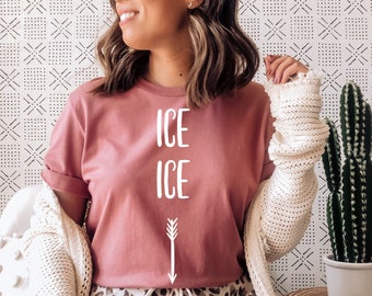 Ice Ice Maternity T-Shirt: Funny Pregnancy Shirt, Future Mom Gift