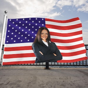 Custom Logo Flag: Personalized Double Sided Polyester Outdoor Decor
