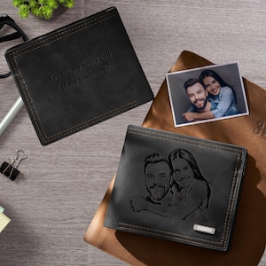 Carteira personalizada gravada, imagem personalizada, texto personalizado, foto personalizada, carteira gravada, presente personalizado, carteira personalizada para homem, presente para ele, pai