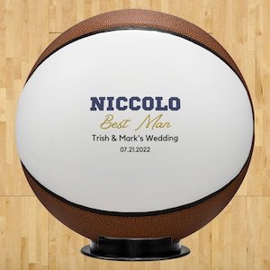 Personalized Mini Basketball | Custom Name Mini Basketball Gift | Custom Wedding Mini Basketball Gifts | Graduation Gift | Birthday Gift