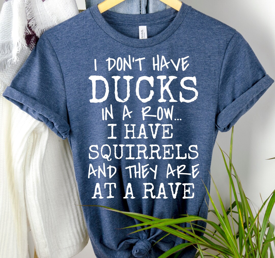 Squirrel Rave Sign Squirrels at A Rave Sarcastic Cotton T-shirt - Etsy
