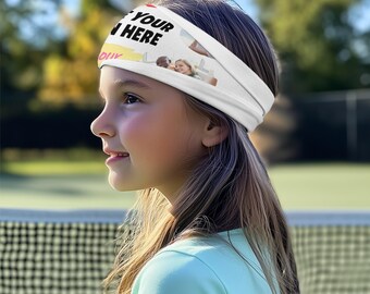 Custom Children’s Sports Headscarf, Lightweight Athletic Hair Cover for Active Kids
