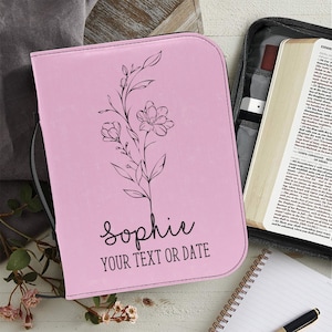Personalized Bible Cover: Custom Photo, Family Keepsake