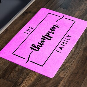 Personalized Doormat, Family Name, Housewarming Gift, Custom Name, Personalized, Name Doormat, Custom Doormats, welcome mats, welcome mat