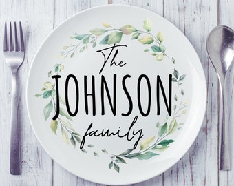 Personalisierte Familie Name Plate: Individuelle Küche Dekor Geschenk