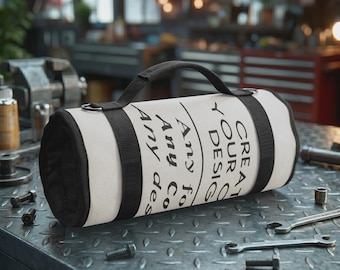 Custom Tool Roll Up Bag, Portable Tool Organizer for DIY, Workshop and Crafts