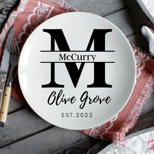 Family plate, Custom Name Plate, Personalized plate, Celebration plate, Name plate, Personalized gift, Housewarming gift, Wife gift