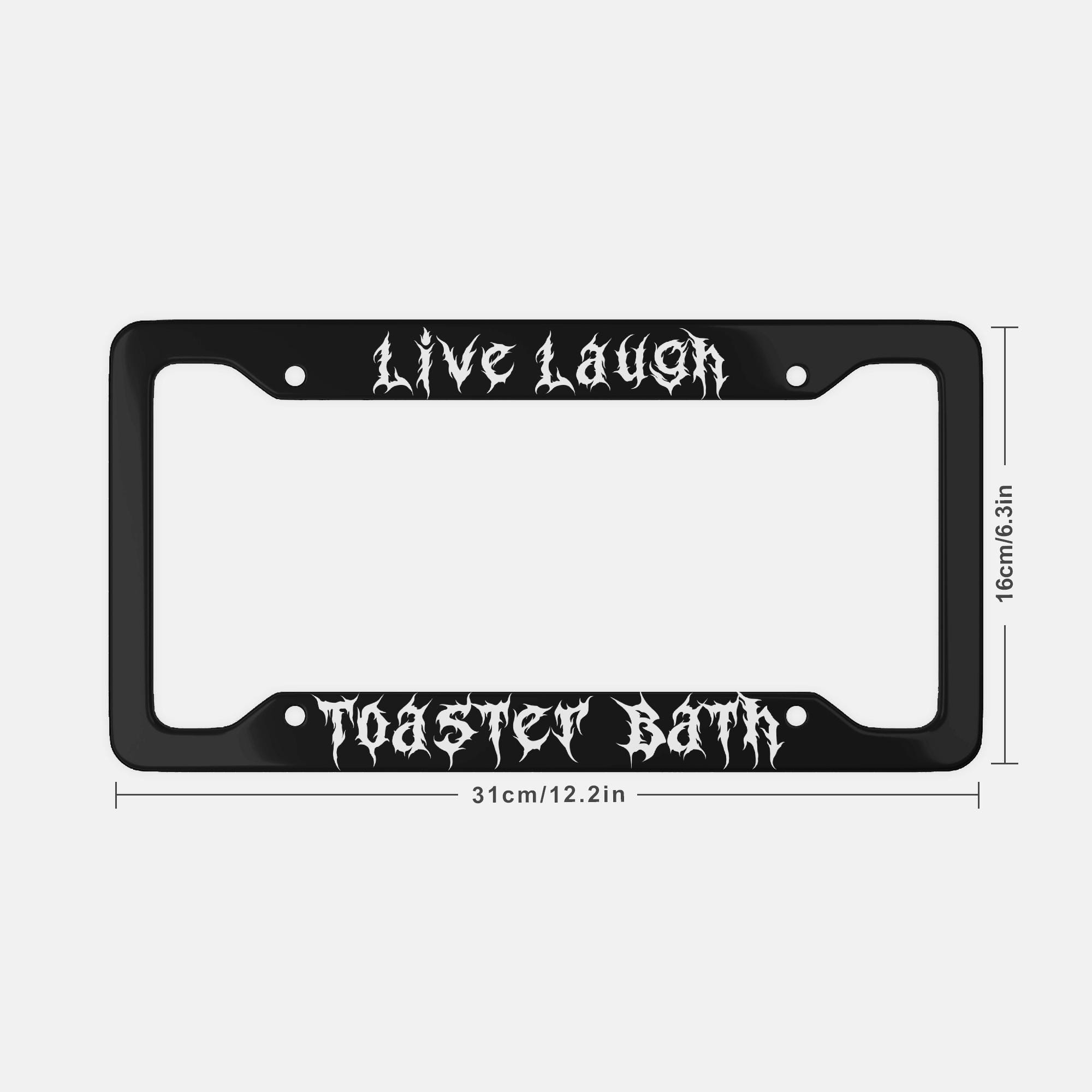Daddy's Money Aluminum License Plate Frame, Funny Sarcastic Dad
