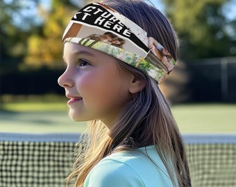 Custom Children’s Sports Headscarf, Lightweight Athletic Hair Cover for Active Kids