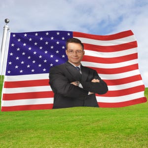 Custom Logo Flag: Personalized Double Sided Polyester Flag