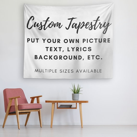 Custom tapestry etsy new arrivals