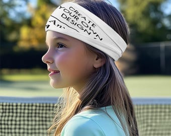 Custom Children’s Sports Headscarf, Lightweight Athletic Hair Cover for Active Kids