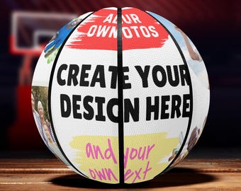 Custom Basketball Eight-Panel Printed Ball for Indoor and Outdoor Play