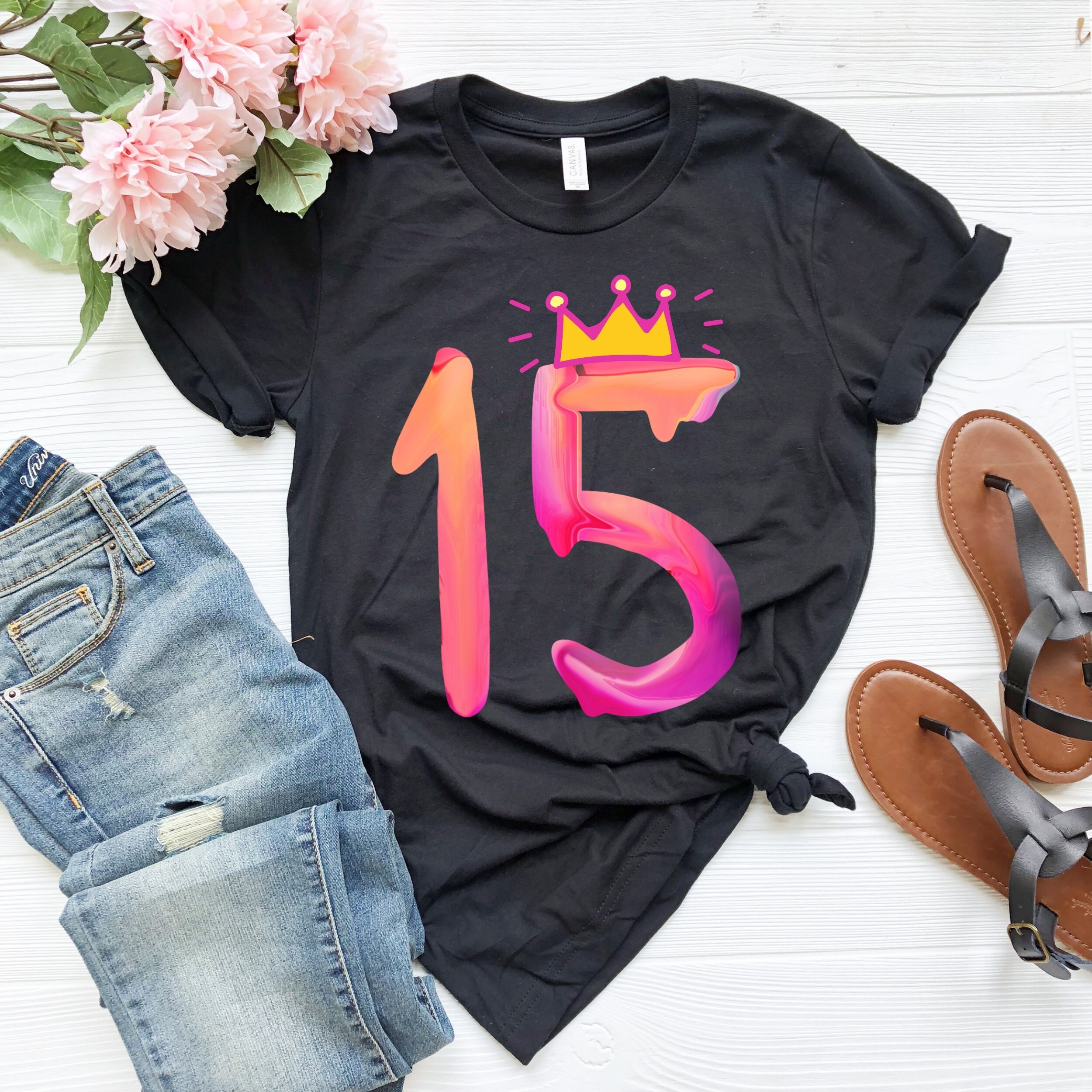 15 Years Old Made In 2008 Limited Edition 15th Birthday Gift Premium T ...