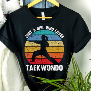 Taekwondo Girl T-Shirt: Inspirational Karate Gift