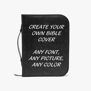 Personalized Bible Cover: Custom Photo, Family Gift
