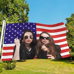 Custom Photo Flag: Personalized Double Sided Polyester Decor