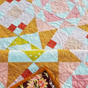 Quilt Pattern - Dreamsicle - Throw, Twin, Queen