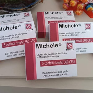 Scatoline porta confetti per laurea