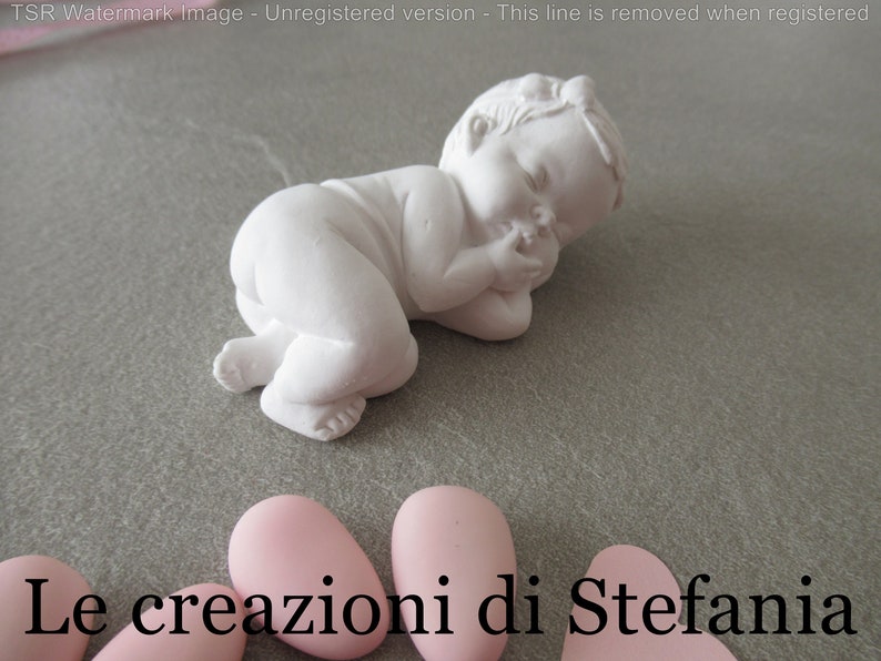 12 newborn ceramic powdered canisters for birth and baptism