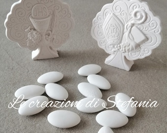 12 ceramic powder trees of life for First Communion or Confirmation