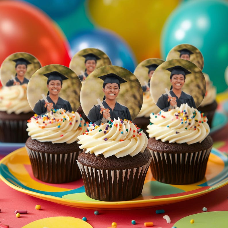 Custom Edible Toppers Personalized Chocolate Covered Cookie Topper ...