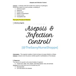 Fundamentals: Asepsis and Infection Control