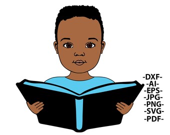 Download Afro Boy Svg Etsy