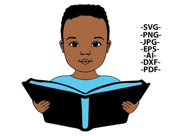 Download Afro Boy Svg Etsy