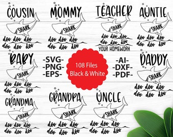 Free Free 213 Grandma Shark Svg Free SVG PNG EPS DXF File