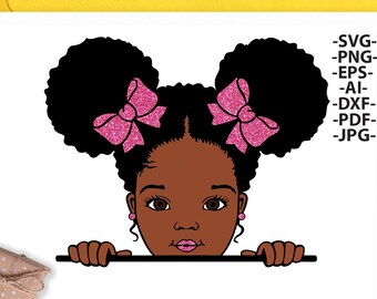 Download Little Black Girl Svg Etsy