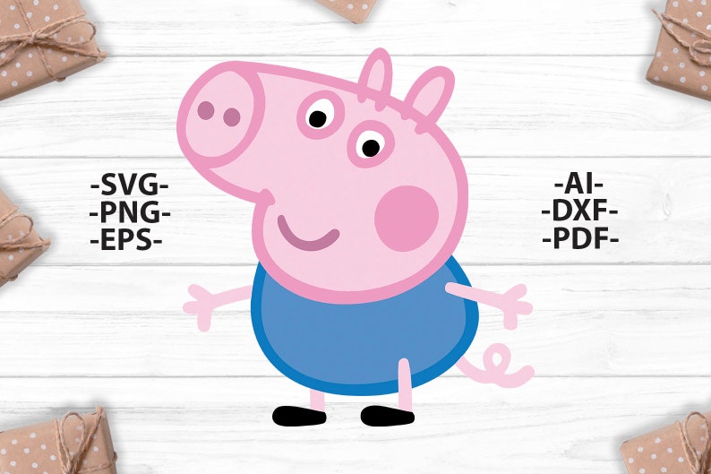 Peppa Pig Birthday SVG