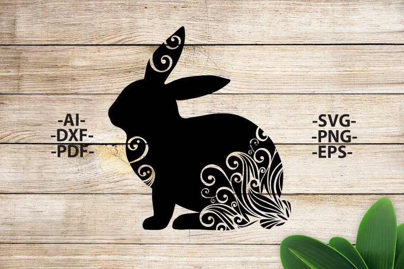 Download Mandala Svg Rabbit Svg Easter Svg Rabit Mandala svg | Etsy