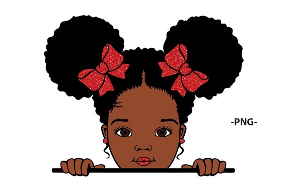 Afro Girl Svg, Peeking Girl Svg, 6 Colors Png, Afro Baby Girl Svg, Kids  Afro Svg, African American, Afro Woman, Black History, Svg Cut Files 