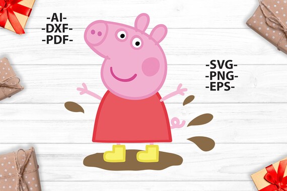 Download Free Peppa Pig Png Peppa Pig Svg Peppa Pig Birthday Pig Png Etsy SVG Cut Files
