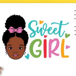 Sweet girl Svg, Afro girl Svg, Peekaboo girl Svg, Black Girl Magic, Black woman, African American, Black History, Svg Cut Files