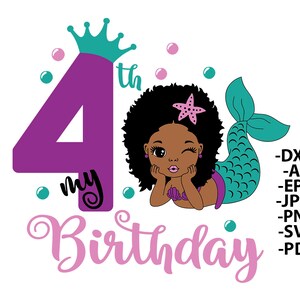 Free Free 254 Afro Mermaid Svg SVG PNG EPS DXF File