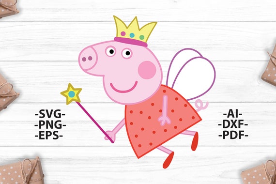 Download Free Peppa Pig Fly Svg Peppa Pig Png Peppa Pig Birthday Pig Etsy SVG Cut Files