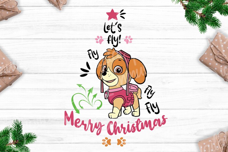 Free Free Paw Patrol Christmas Svg 243 SVG PNG EPS DXF File