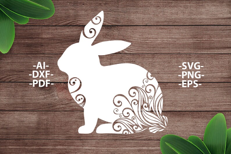 Download Mandala Svg Rabbit Svg Easter Svg Rabit Mandala svg | Etsy