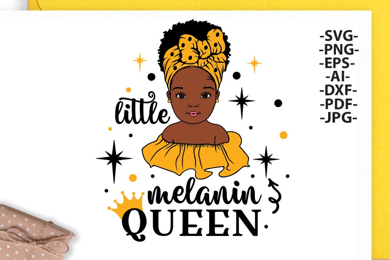 Download Clip Art Art Collectibles Cute Girl Svg Princess Svg Little Melanin Queen Svg Afro Puff Svg African American Afro Baby Girl Svg Afro Baby Turban Head Wrap