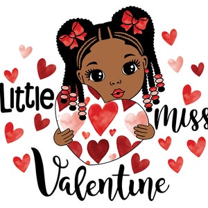 Little Miss Valentine png, Donna Afro Valentine png, Cuore png, Capelli Puff png, Amore Bambino png, Melanina png, Ragazza Nera png, File Png Glitter