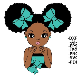 Peekaboo Fille Svg, Fille avec Puff Hair Svg, Afro Girl, Peekaboo Svg, Hair Puff, Black Girl Magic, Svg Cut Files