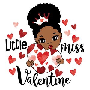 Little Miss Valentine png, Donna Afro Valentine png, Cuore png, Capelli Puff png, Amore Bambino png, Melanina png, Ragazza Nera png, File Png Glitter