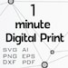 OneminuteDigitalPrint