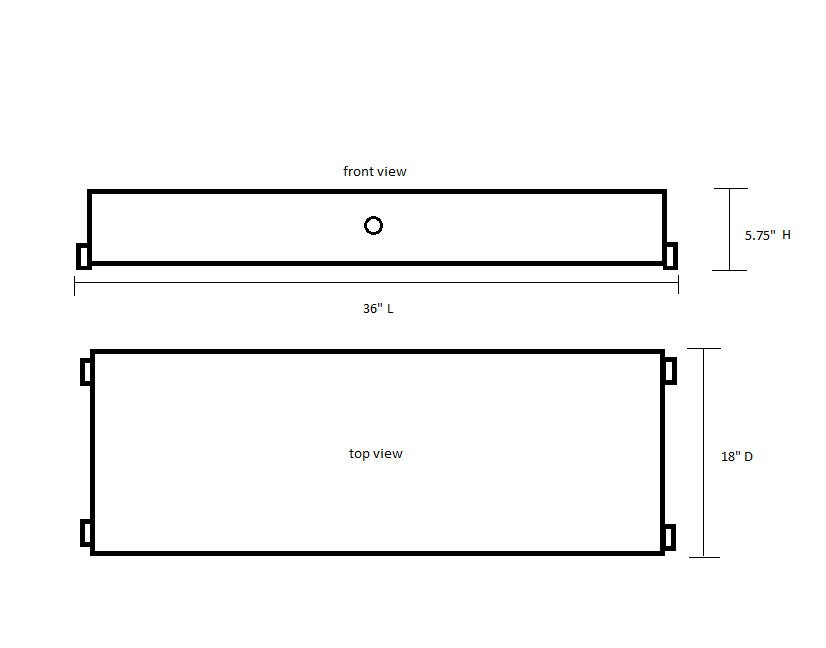 Under Couch or Bed Rolling Storage Bin Etsy