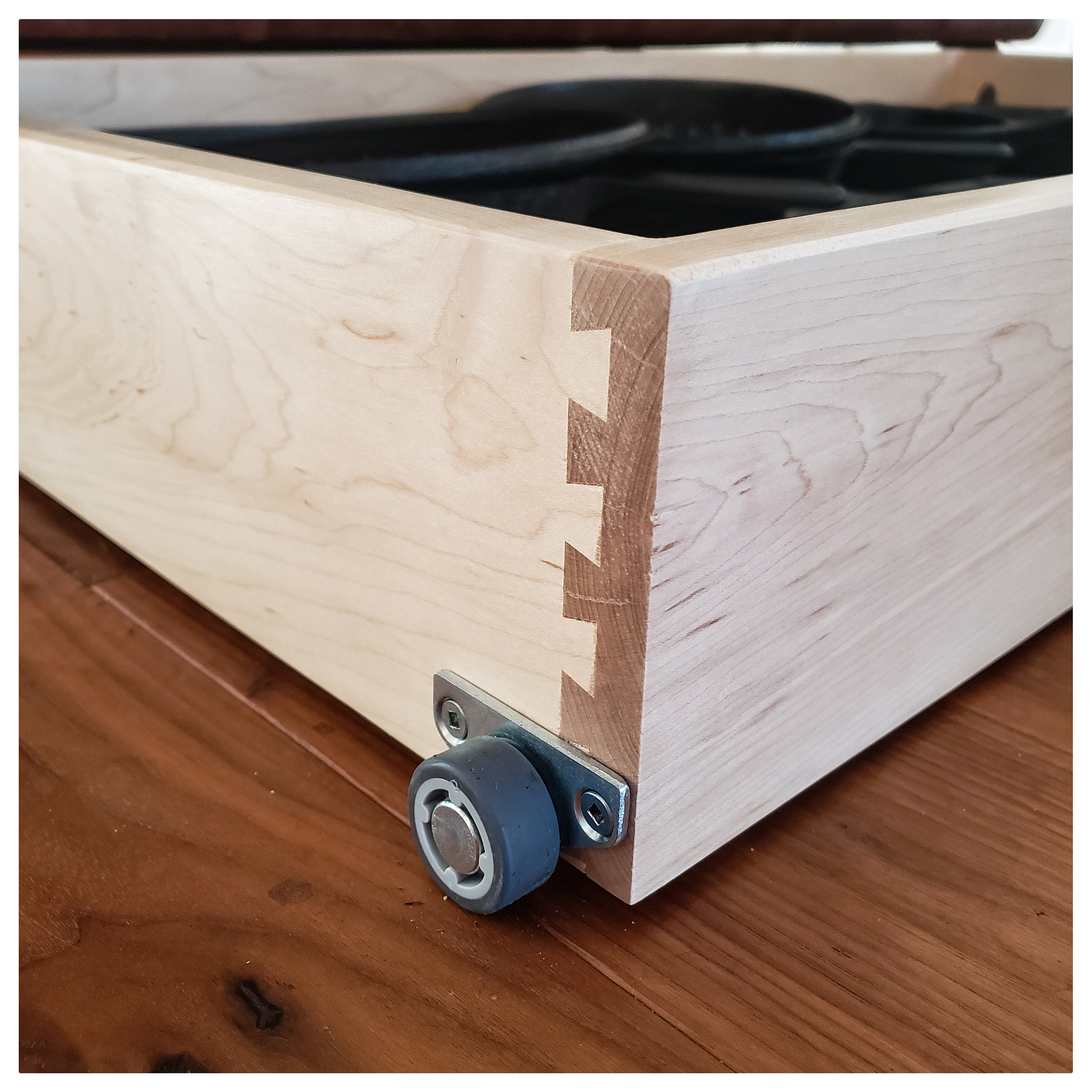 Our Long Under Bed Box with Wheels
