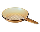 Pyrex Corning Visions Cookware Amber 7 quot Skillet
